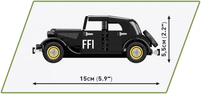 COBI 2266 1938 Citroën Traction 11CV, 1:35, 236 k, 1 f