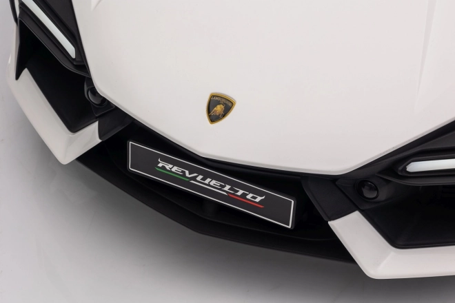 Dětský elektrický vůz Lamborghini Revuelto bílý