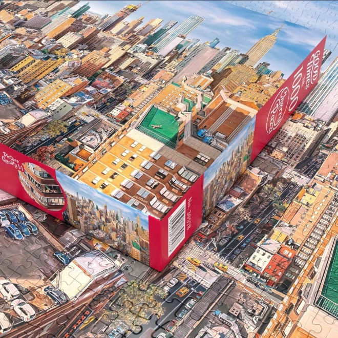 Puzzle Cherry Pazzi Dobré časy: New York 1000 dílků