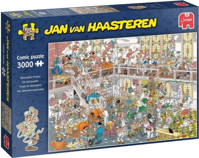 Puzzle JUMBO Renovace 3000 dílků