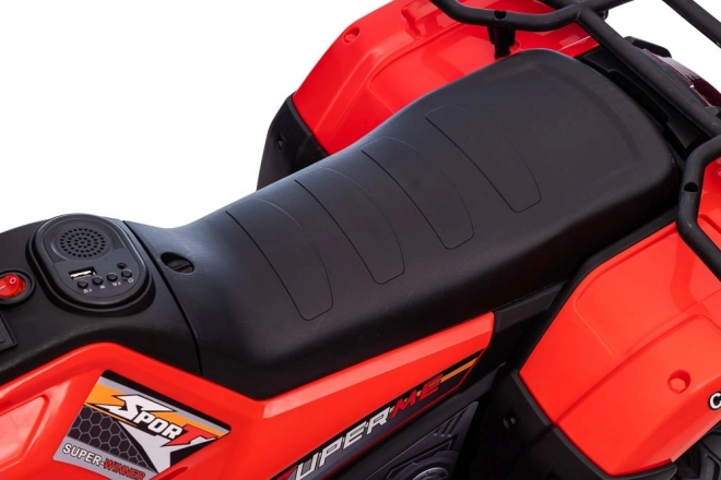 Dobíjecí čtyřkolka JC915 Red