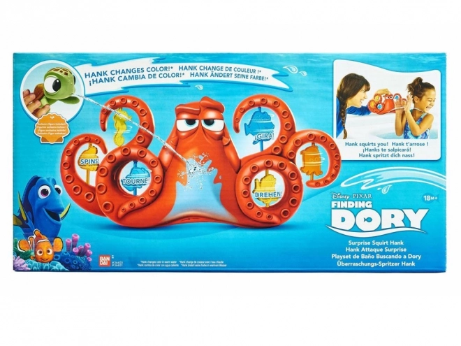Chobotnice Hank do koupele Hledá se Dory