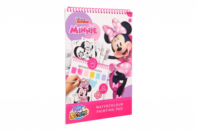 Omalovánky s vodovkami Disney Minnie