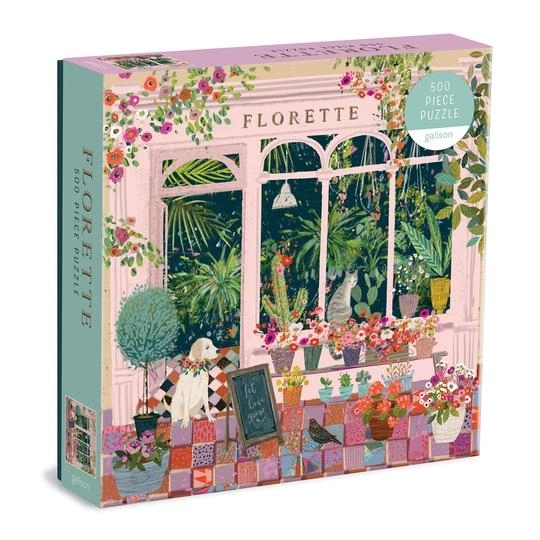Puzzle Florette od Galison 500 dílků