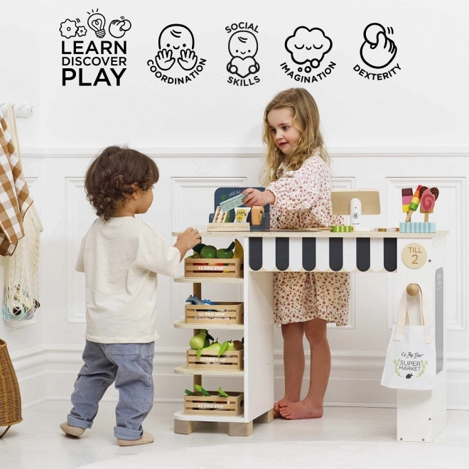 Prodejní stánek Le Toy Van s pokladnou a příslušenstvím
