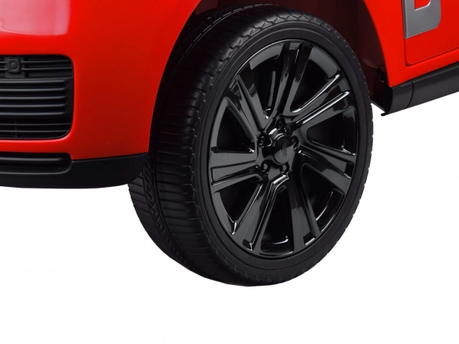 Elektrické auto Range Rover pro děti – Červená
