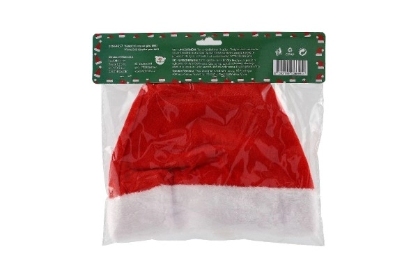 Čepice vánoční dětská látka průměr 25 cm na kartě karneval