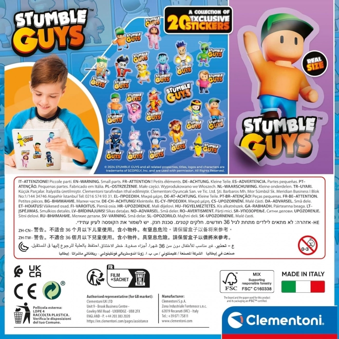 CLEMENTONI Puzzle Stumble Guys 180 dílků