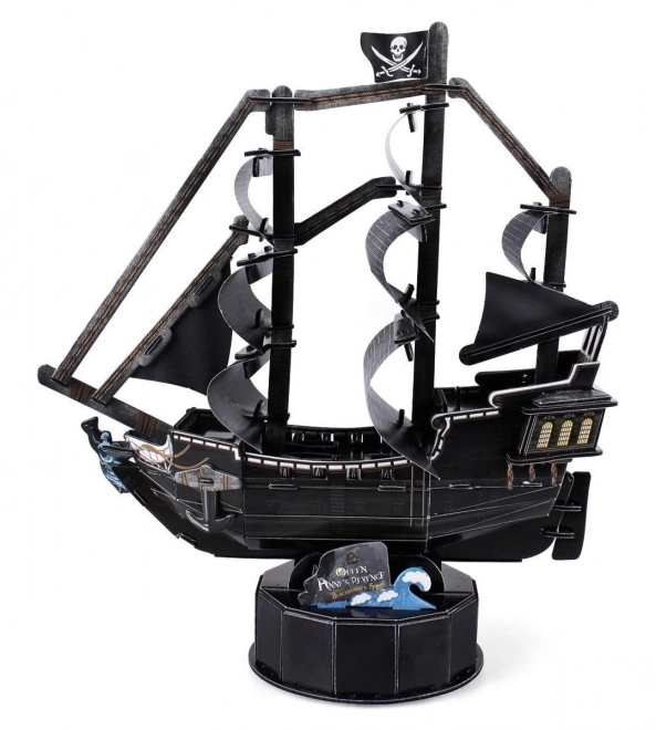 CubicFun 3D Puzzle Plachetnice Queen Anne's Revenge 100 Dílů
