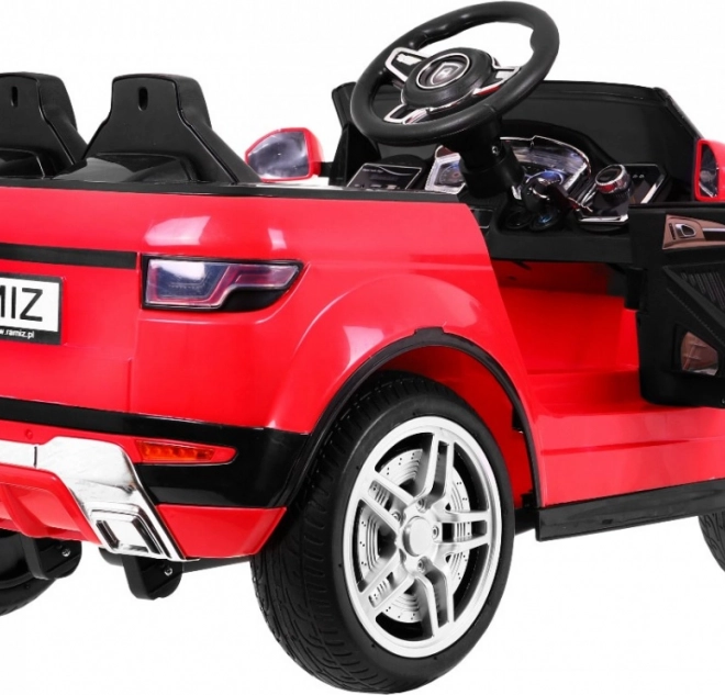 Elektrické autíčko sportovní Rapid Racer – Červené