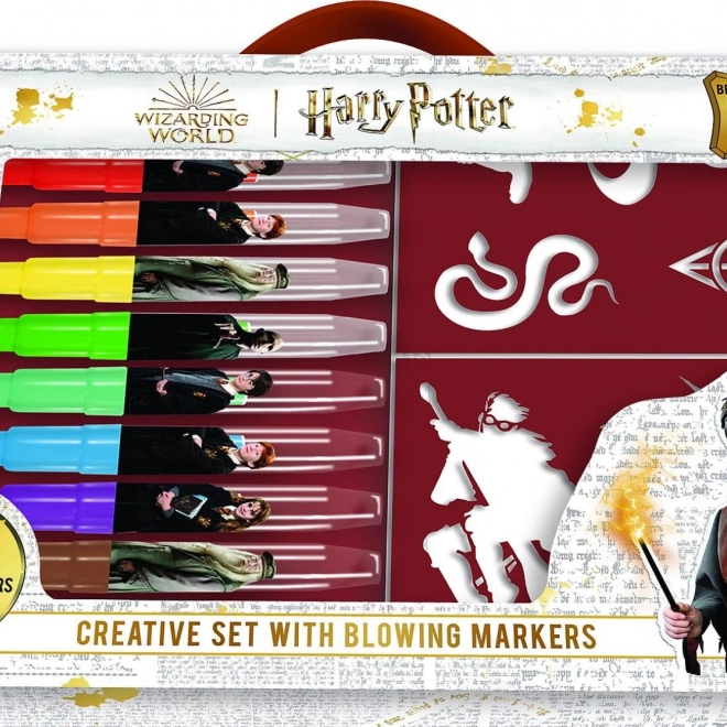 Kreativní sada foukacích fixů Harry Potter