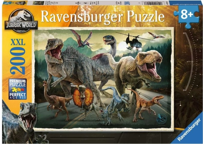 Puzzle Jurský svět XXL 200 dílků