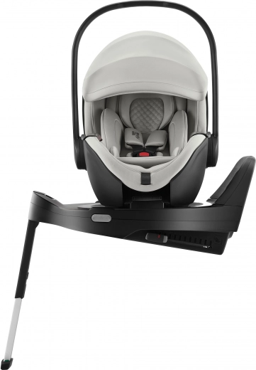 Autosedačka pro novorozence BRITAX RÖMER Baby-Safe Pro Lux s bází Vario Base 5Z, Linen Grey