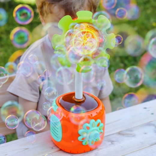 Automatická bublinová show jedním stiskem