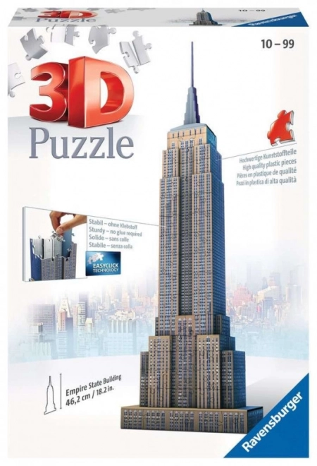 3D puzzle Empire State Building New York od Ravensburger 216 dílků