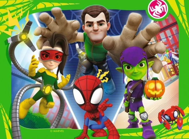 Puzzle RAVENSBURGER Spidey a jeho úžasní přátelé 4v1