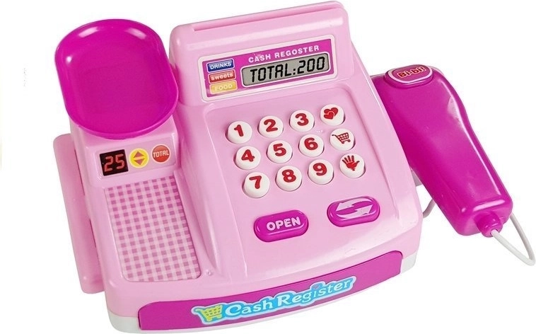 Interaktivní pokladna se zvuky a světly