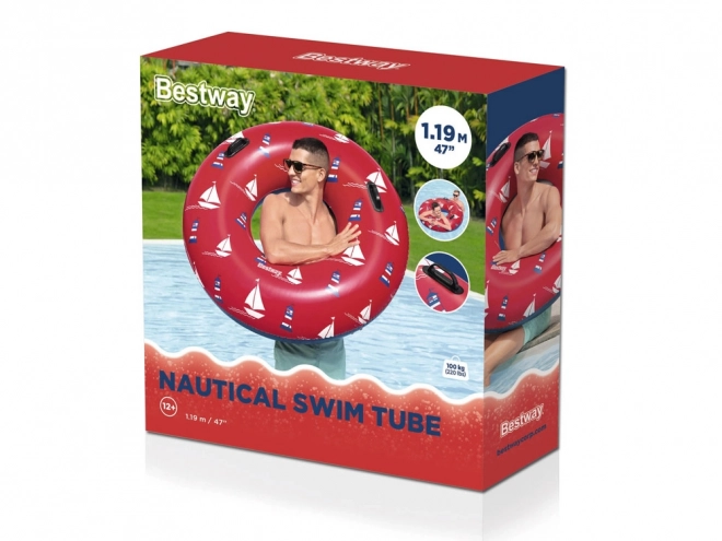 Bestway velký plavecký kruh 119 cm