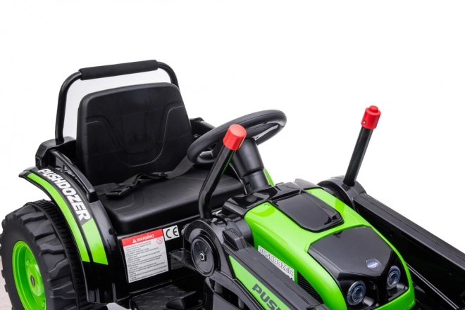 Dětský akumulátorový traktor Bagr s pohyblivým ramenem