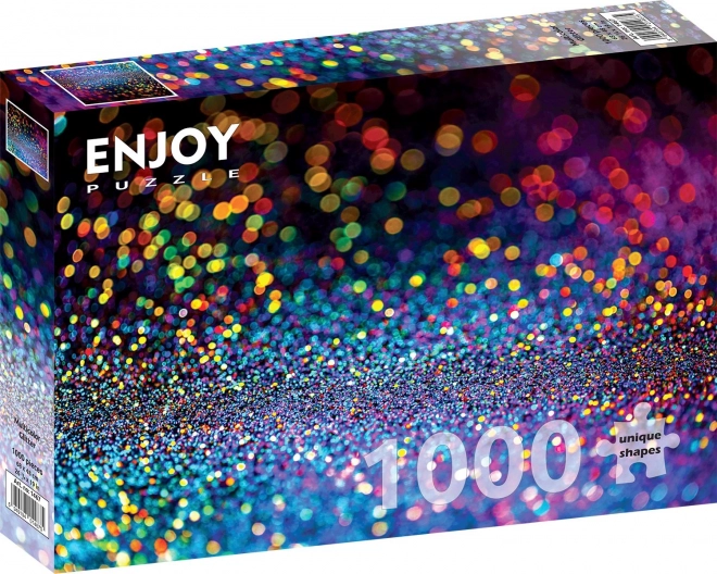 Puzzle Pestrobarevné Třpytky 1000 dílků