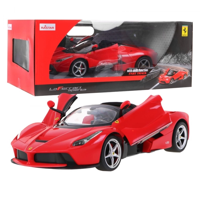 Ferrari LaFerrari Aperta RASTAR model 1:14 Auto na dálkové ovládání + 2,4 GHz dálkové ovládání – Červené