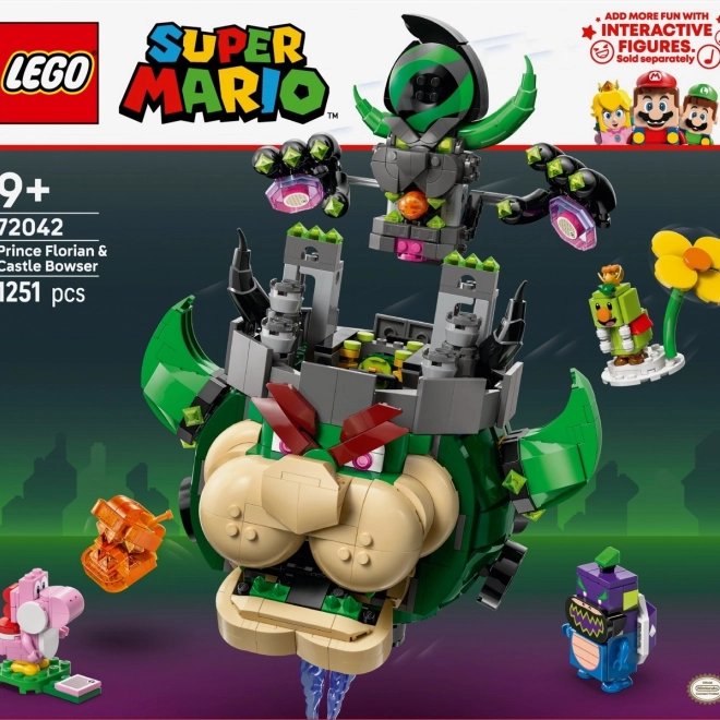 Kostky Super Mario Prince Florian a Hrad Bowser