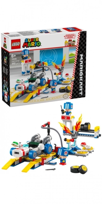 LEGO Super Mario: Mario Kart - Toad a jeho garáž