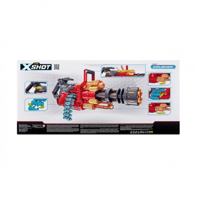 Wyrzutnia X-Shot Crusher s 48 pěnovými náboji