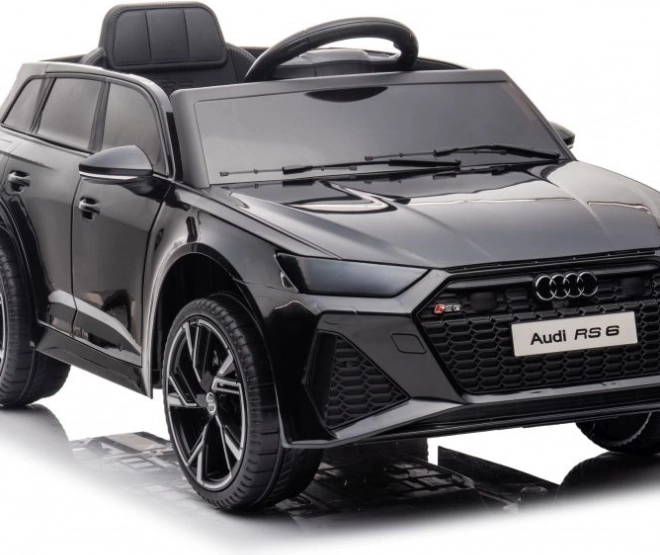 Dětské elektrické auto Audi RS6 černé
