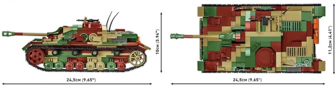 COBI 2576 II WW Sturmgeschutz IV, 1:28, 952 k