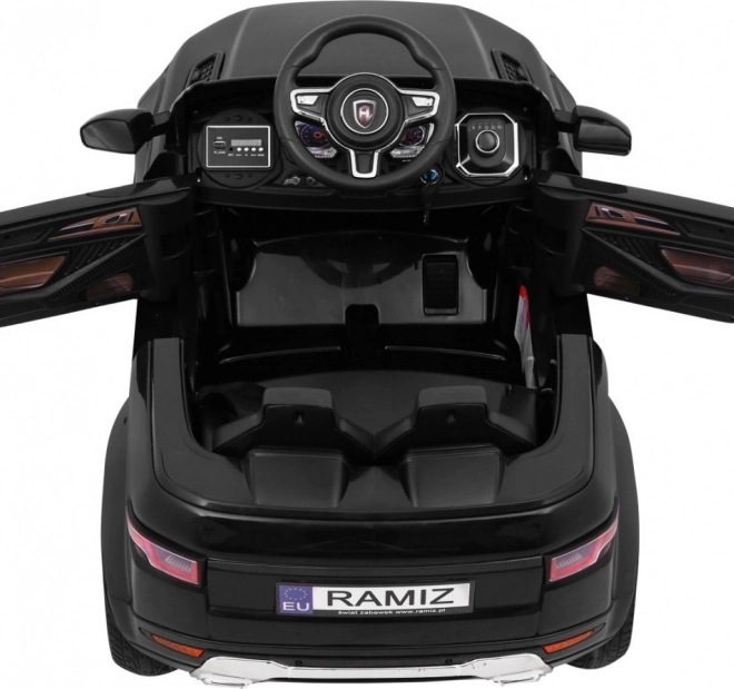 Elektrické autíčko sportovní Rapid Racer – Černé