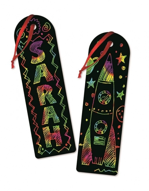 Záložky do knih - gravírovací sada ScratchArt