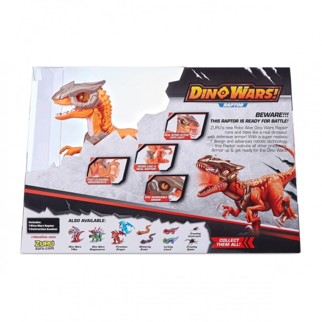 Interaktivní hračka Dino Wars Raptor od ZURU