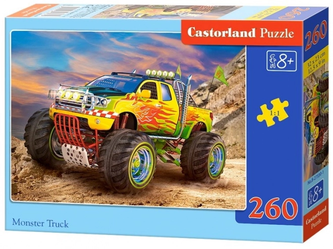 Puzzle 260 dílků Monster Truck