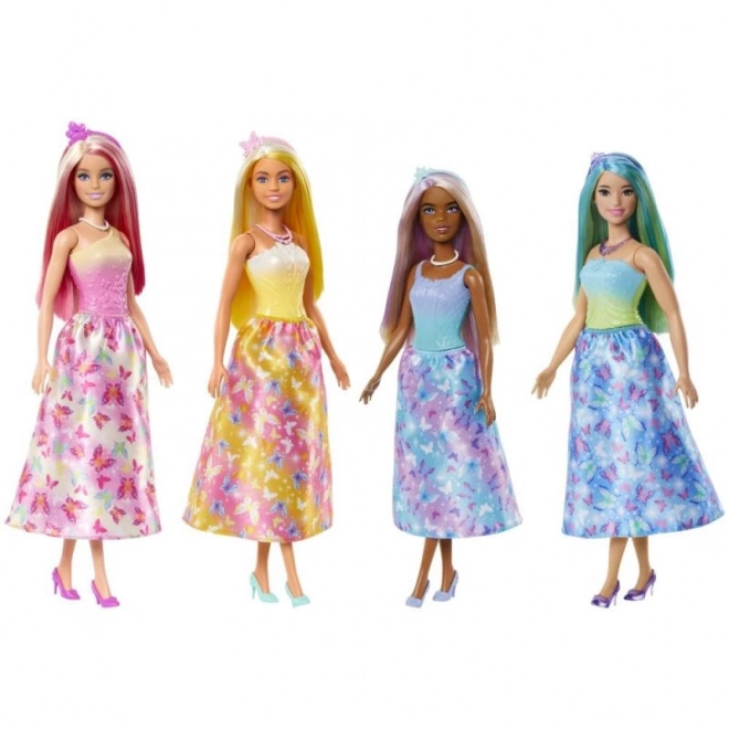 Barbie Pohádková Princezna – Tmavší s modrými šaty
