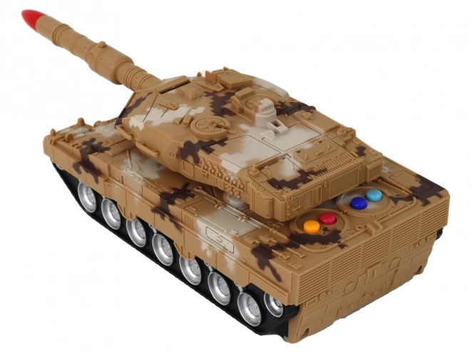 Zdalně řízený tank 27 MHz žlutý