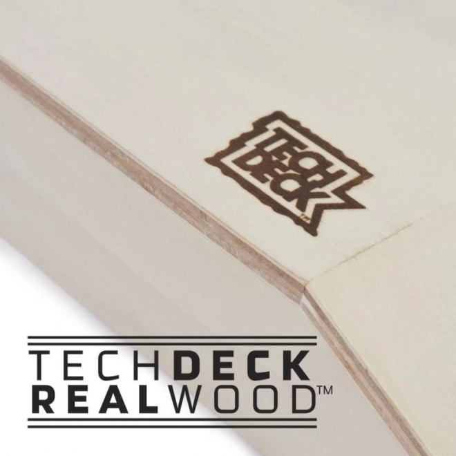 Tech Deck - dřevěná rampa