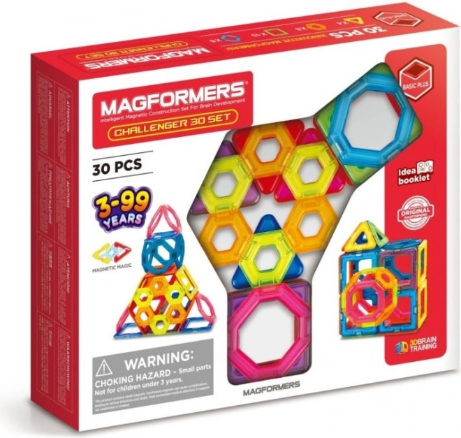 Magnetické kostky Challenger 30 kusů