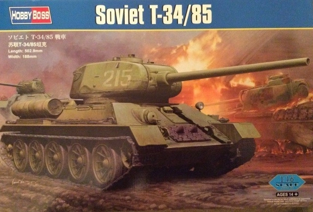 Model druhé světové války T-34/85