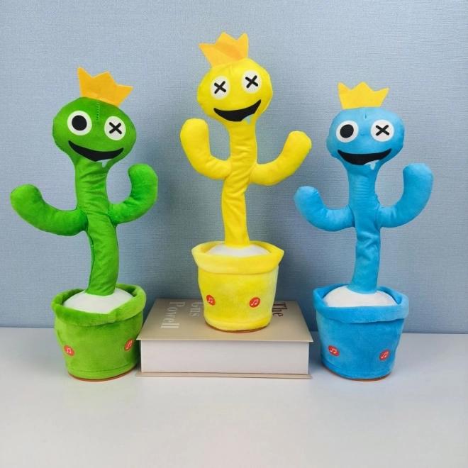 Dětská hračka - Tančící a zpívající maskot ROBLOX RAINBOW FRIENDS – zelený