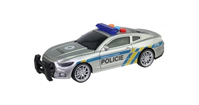Policejní auto na setrvačník se světlem a zvukem