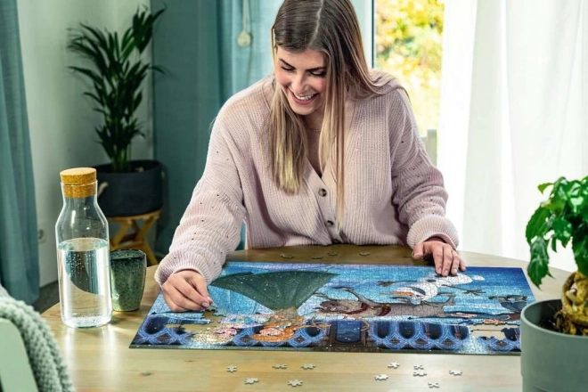 Ravensburger puzzle Ledové Království 1000 dílků