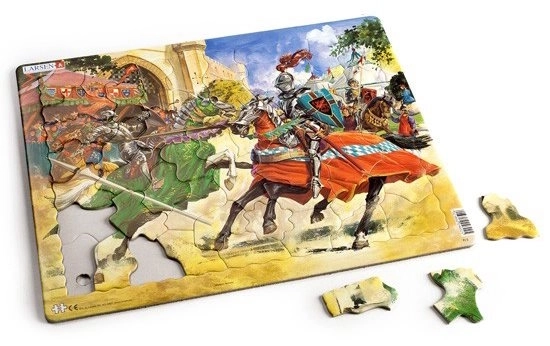 Puzzle rytířský turnaj