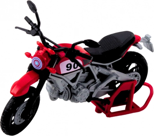 Pick-up s motocyklem s efekty světel a zvuků