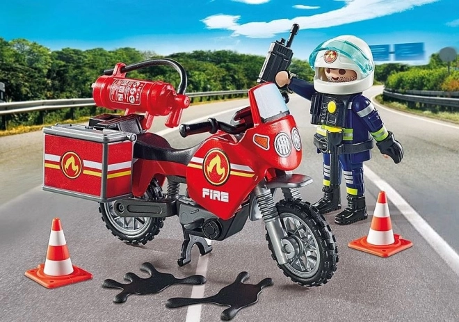 Action Heroes 71466 Action Heroes 71466 Hasičský motocykl na místě nehody