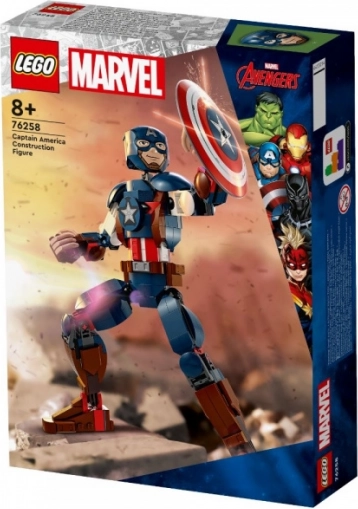lego marvel figurka kapitána ameriky k sestavení