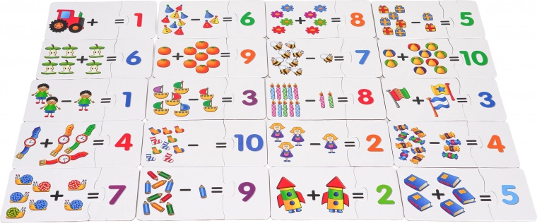 Jednoduché příklady sčítání a odčítání