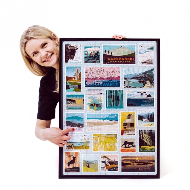 Puzzle 500 prvků Puzzlove - Národní parky