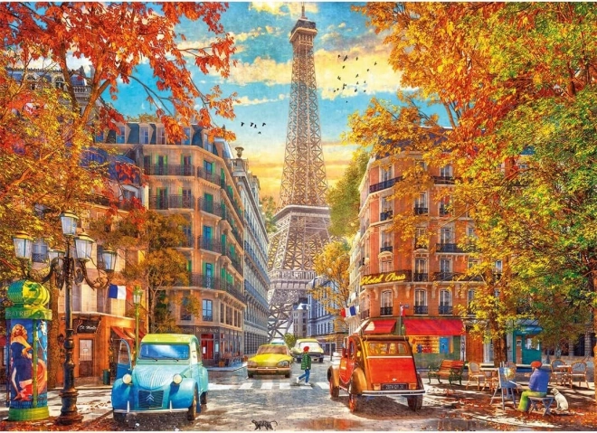 Puzzle podzim v Paříži 1000 dílků