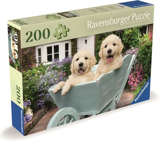 Puzzle Zlatí retrívři 200 dílků od Ravensburger